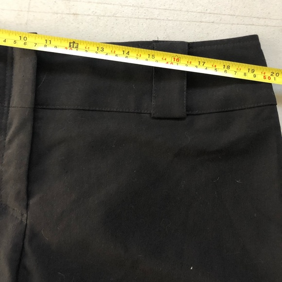 CLEVELAND NEW YORK STREET Women's CUFFED STRETCH SHORTS Black Size 18 - Picture 8 of 8